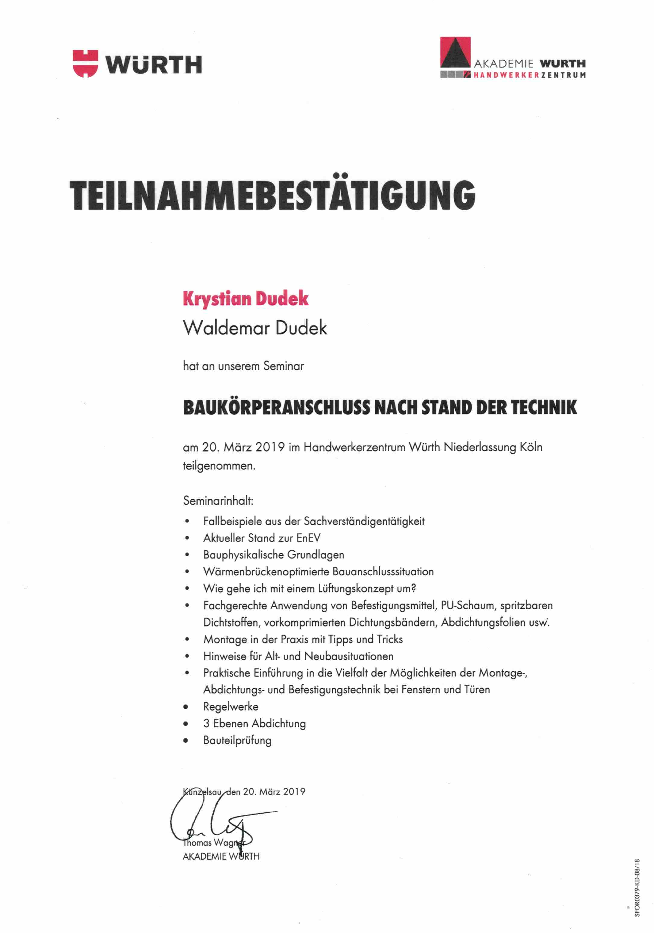 Abdichtung bei Fenstern und Türen