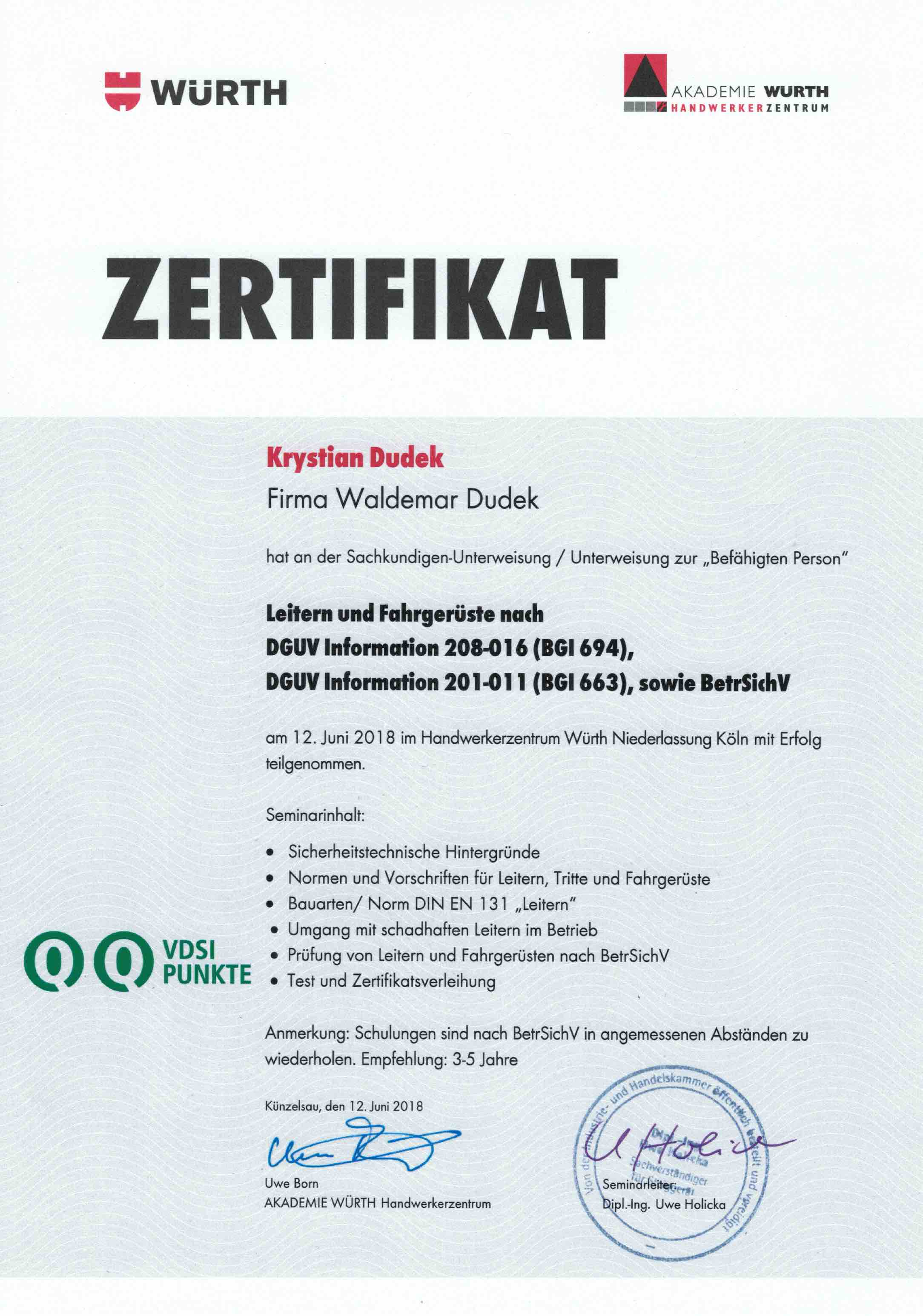 Befähigte Person
