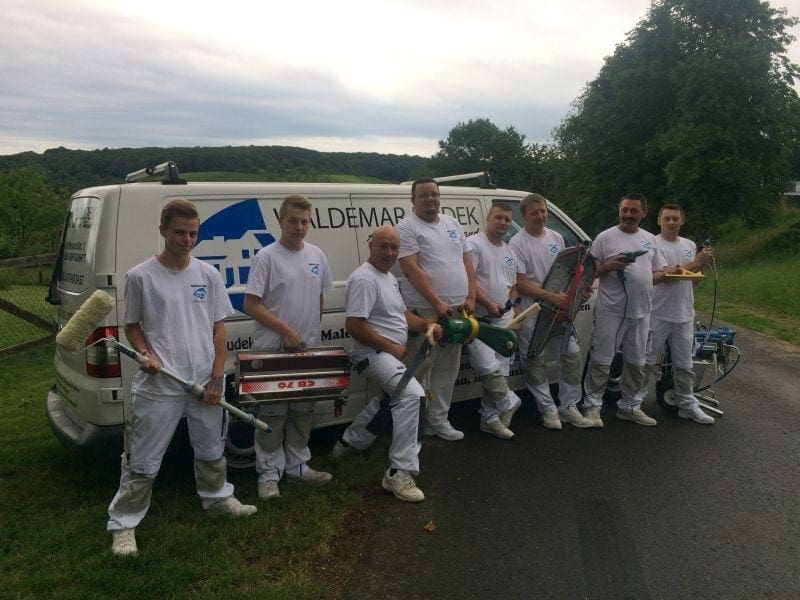 Team Maler Dudek bei der Arbeit – Bild 1