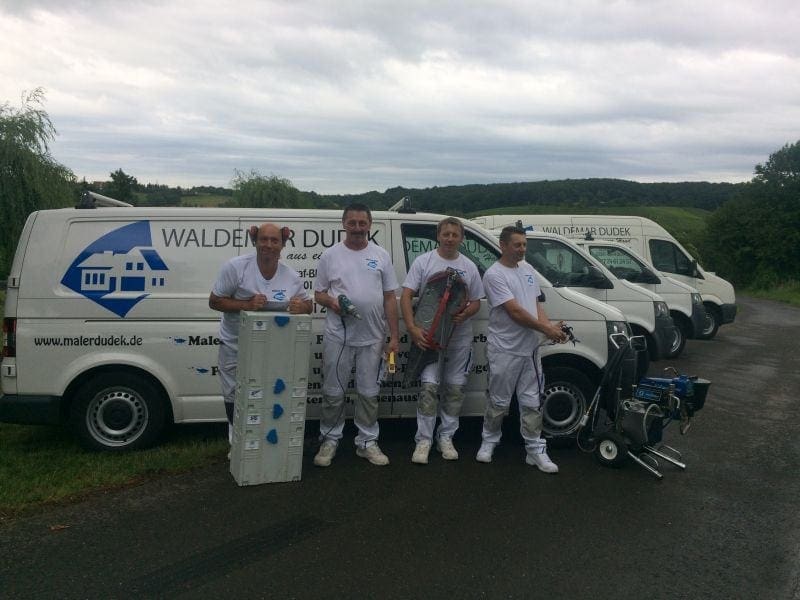 Team Maler Dudek bei der Arbeit – Bild 5