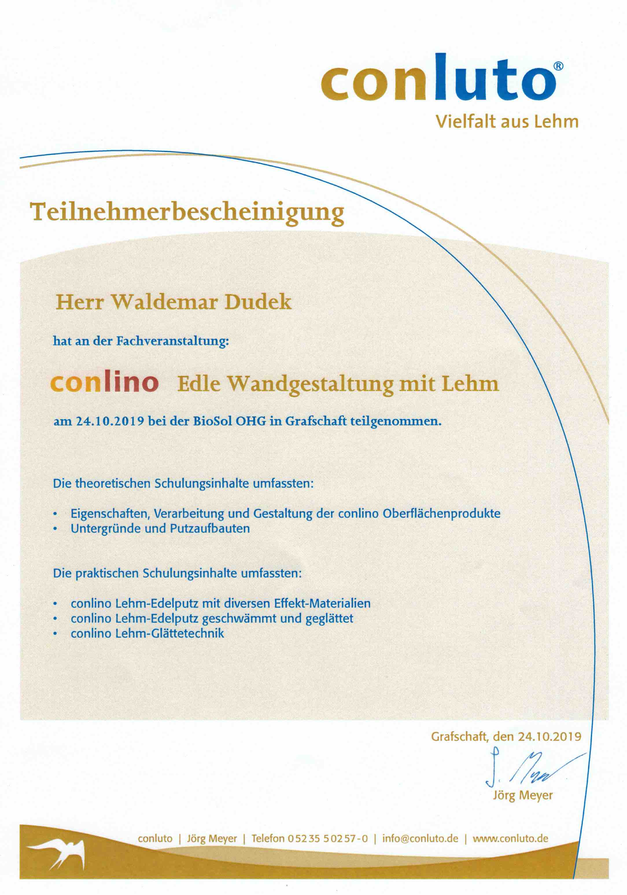 Wandgestaltung mit Lehm