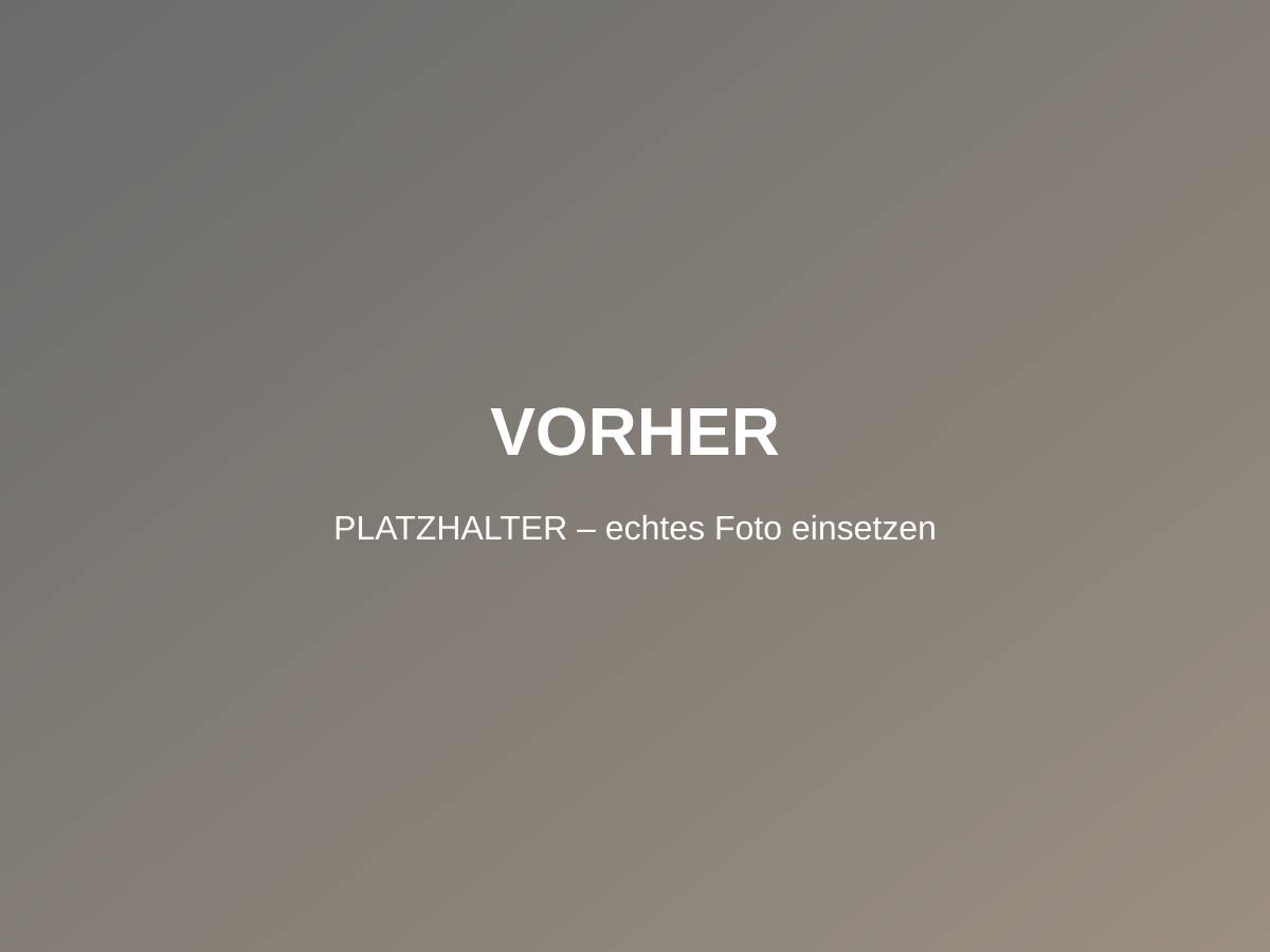 Vorher: Einfamilienhaus – Dämmung und Fassadenanstrich